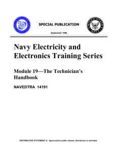 Module 19, The Technician's Handbook