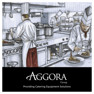 Aggora Brochure 2012 - Catering Equipment Suppliers Association