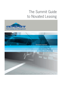 Novated Leasing Guide