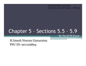 Chapter 5 – Sections 5.5 – 5.9