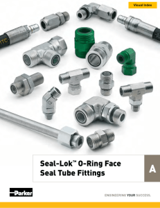 Seal-LokTM O-Ring Face Seal Tube Fittings
