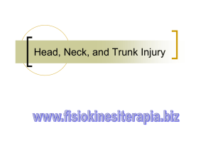 Head, Neck, and Trunk Injury