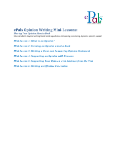 ePals Opinion Writing Mini Lessons-1