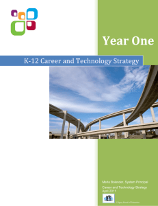 K-12 Career and Technology Strategy