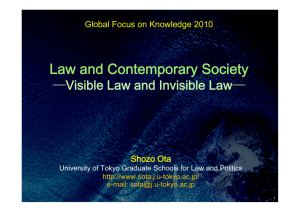 Law and Contemporary Society