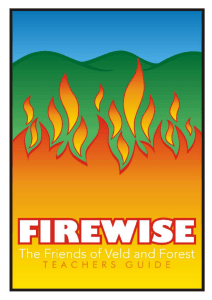 Firewise Teacher's Guide - The Global Fire Monitoring Center