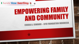 Empowering family and community
