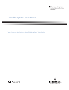 KVM Cable Length Best Practices Guide