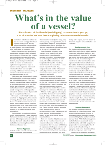What's in the value of a vessel?