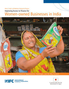 Women-owned Businesses in India
