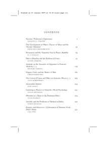 Socrates' Profession of Ignorance