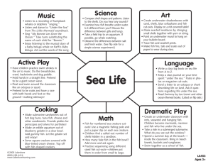 Sea Life - Lakeshore Learning Materials