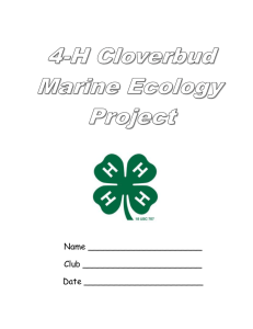 Marine Ecology - Osceola County Extension Office