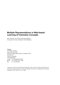 Context and Multiple Representations in Web