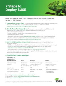 7 Steps to Deploy SUSE
