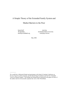 A Simple Theory of the Extended Family System and