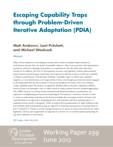 Problem-Driven Iterative Adaptation