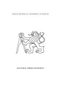 czech technical university in prague doctoral thesis statement