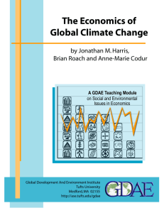 The Economics of Global Climate Change