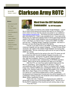 Clarkson Army ROTC - Clarkson University