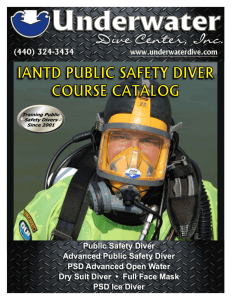 Public Safety Diver Brochure