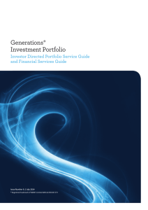 Generations® Investment Portfolio