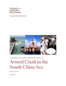 Armed Clash in the South China Sea