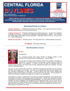 2012-2013 Issue 2 newsletter - ISM-CF