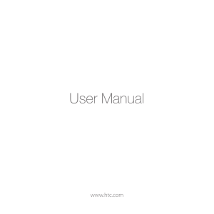 HTC Hero User Manual