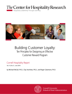 Ten Principles for Designing an Effective Customer Reward Program