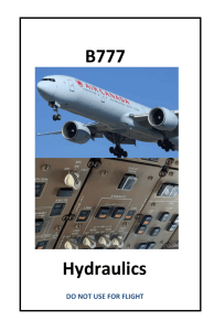 B777 Hydraulics