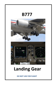 B777 Landing Gear