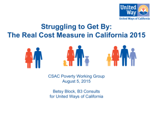 United Way Presentation - California State Association of Counties