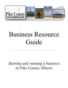 Business Resource Guide - Pike County Economic Development