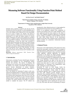 Measuring Software Functionality Using Function Point Method