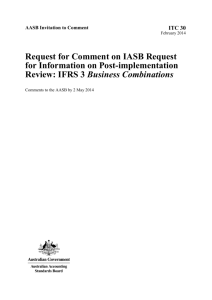 ITC 30 - Australian Accounting Standards Board
