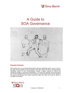 SOA Governance - Torry Harris Business Solutions