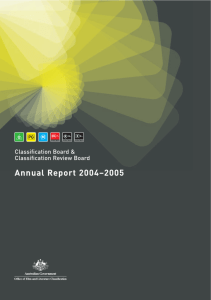 Office of Film and Literature Classification Annual Report
