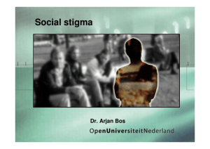 Social stigma