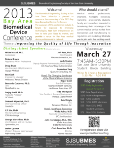 Conference Announcement 2-10 - Biomedical Engineering Society