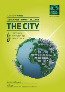 THE CITY - Ljubljana Forum Future of Cities