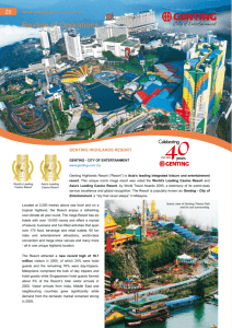 Review of Operations - Genting Malaysia Berhad