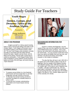 Study Guide For Teachers - Young Audiences NJ & Eastern PA