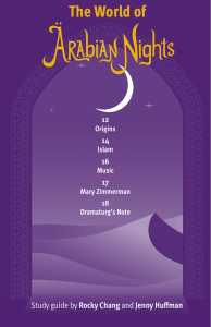 Study Guide - BYU Arabian Nights