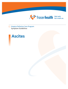 Ascites - Fraser Health Authority