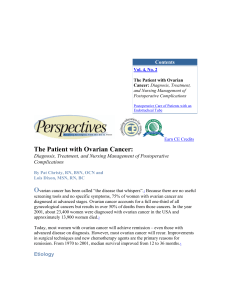 Perspectives - Postoperative Care of Patients with an Endotracheal