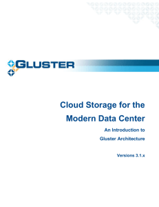 An Introduction to Gluster Architecture