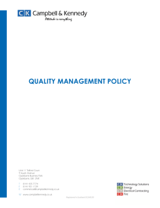 quality management policy