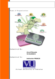 An Internship Report - vuZs Virtual University Community