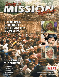 ETHIOPIA CHURCH CELEBRATES 75YEARS ETHIOPIA